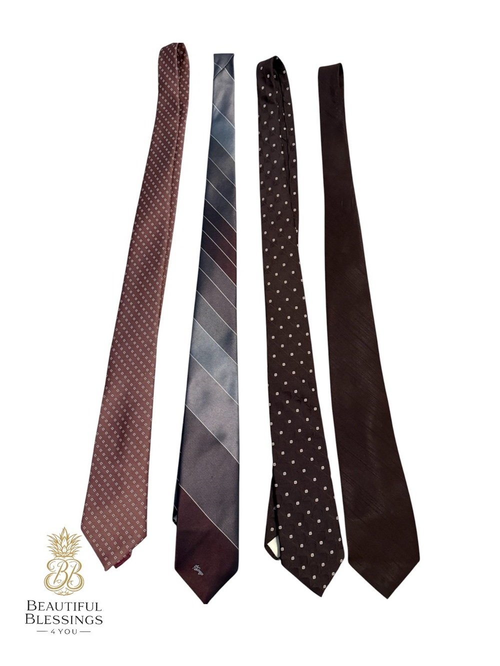 Men’s Classic Tie Bundle Striped Geometric Polka Dot Formal Neck Ties